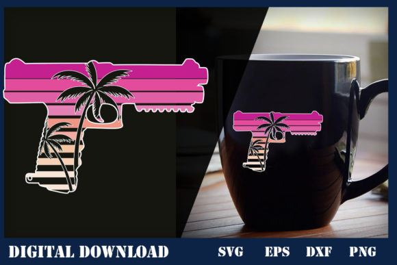 Beauti Retro Bleach Desert Eagle: Graphics & Print Templates