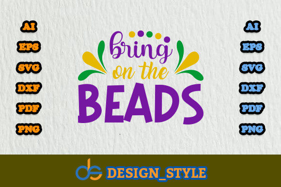 Bring on the Beads SVG: Graphics & Print Templates for Handmade Brands