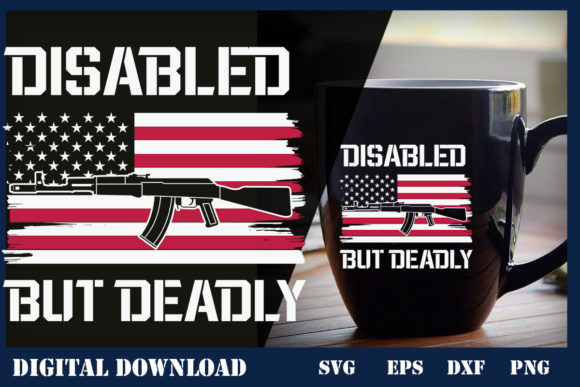 Disabled but Deadly Graphics for Print Templates