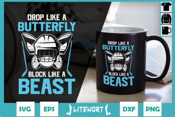 Drop Like a Butterfly Block Like a Beast: A Graphic & Craft Review