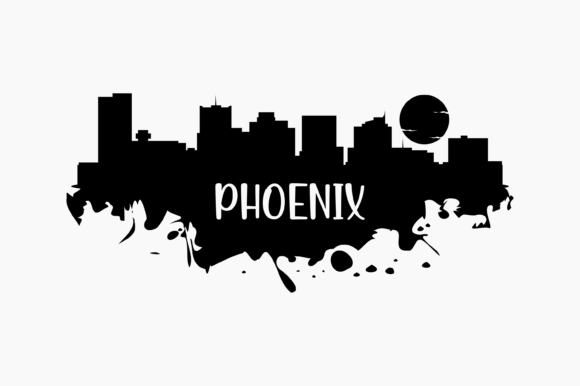 Phoenix Skyline Silhouette: Graphics & Crafts Review