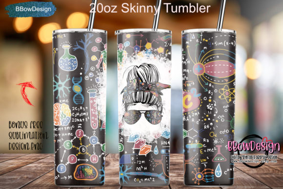 Science Teacher Life Tumbler Wraps Graphics Review
