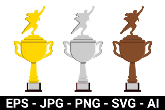 Success Trophy Perfect for Design Projec