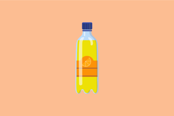 Tumbler Bottle Drinks Flat Icon: Graphics & Icons for Sellers