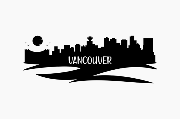 Vancouver Skyline Silhouette: A Designer's Take